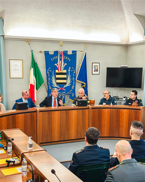 Il Prefetto di Cuneo in visita al Comune di Ceva.