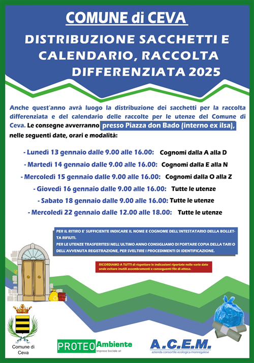 Raccolta Differenziata.