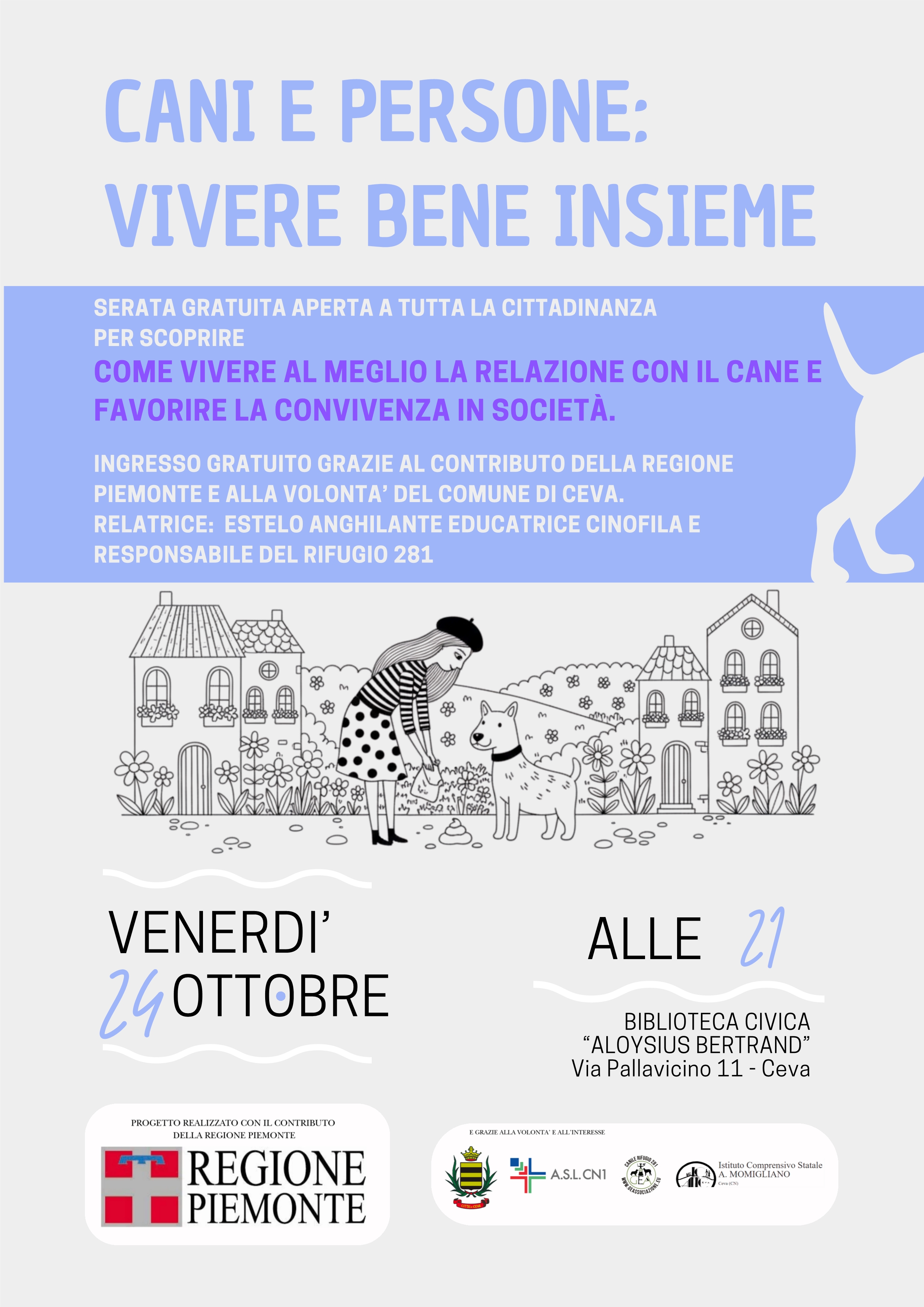 Cani e persone: vivere bene insieme